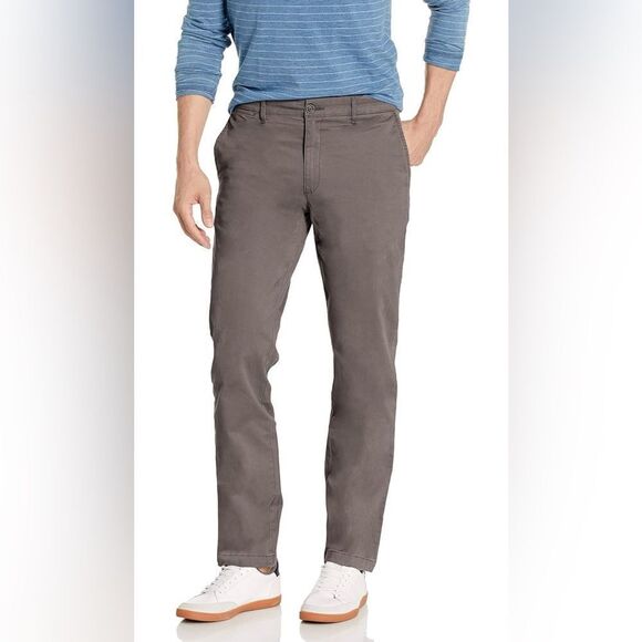 Goodthreads Men’s Slim Fit Washed Comfort Stretch Chino Pants Size 34W X 31L NWT - Picture 1 of 4